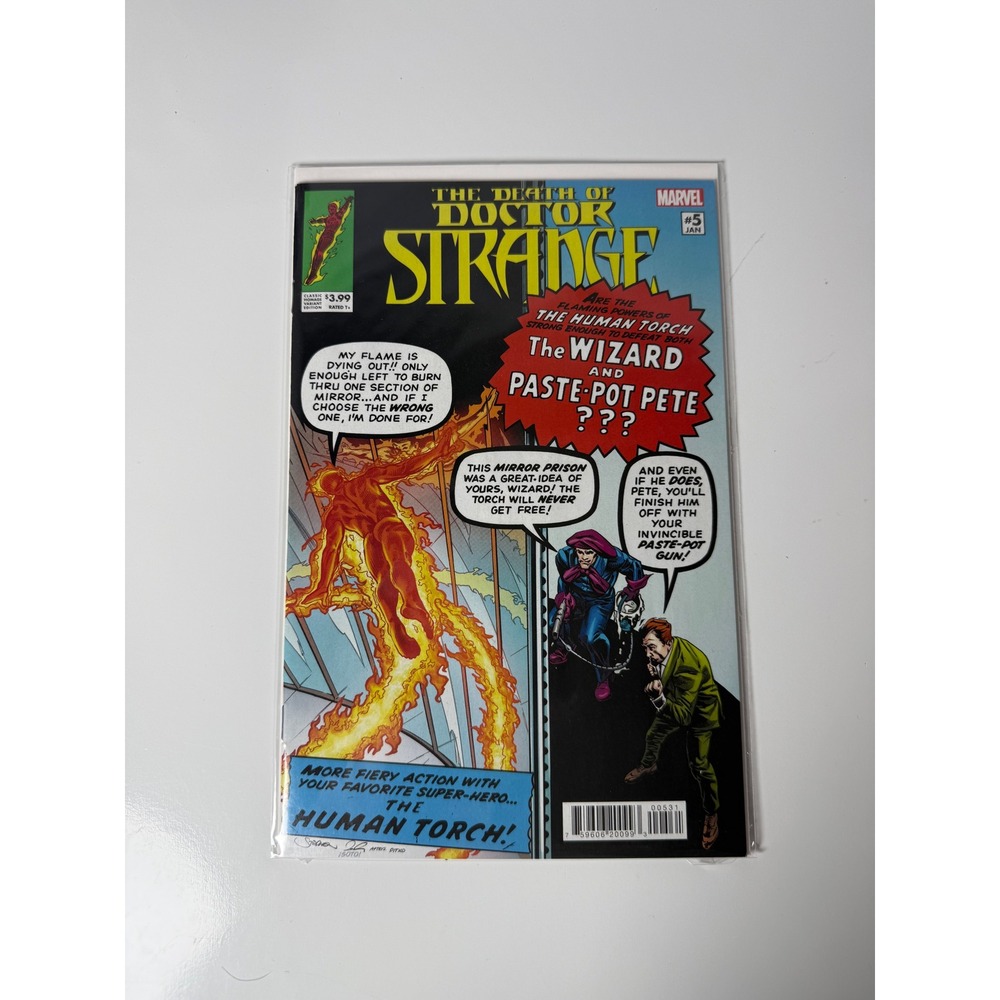 Death of Doctor Strange 5 Skottie Young Classic Homage Variant Marvel